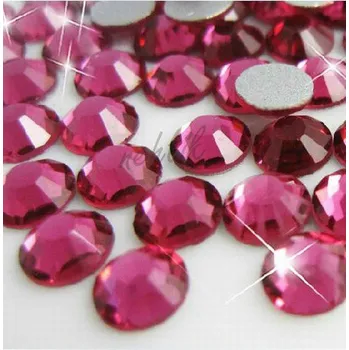 Nailee Broušené zirkonky fuchsia SS3 - 50 ks v sáčku