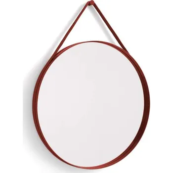 Zrcadlo HAY Zrcadlo Strap Mirror 70cm, red
