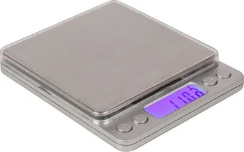 Kuchyňská váha Profesionální digitální váha kovová 3 kg stříbrná