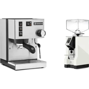 Kávovar Rancilio Silvia E + Eureka Mignon Bravo, CR white
