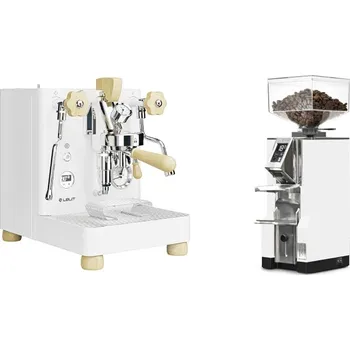 Kávovar Lelit Bianca PL162T V3, white + Eureka Mignon Libra, CR white