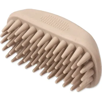 Kartáč pro zvířata KAY Masážní kartáč na ruku hrubý gumový 12 cm