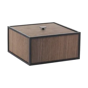 Úložný box Úložný box Frame Smoked Oak 20x20 cm