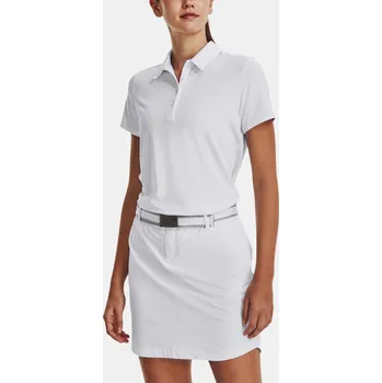 Dámské tričko Under Armour Tričko UA Playoff SS Polo -WHT - Dámské Under Armour šedá 2162676