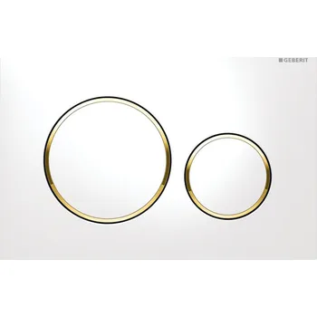 Splachovací tlačítko Ovládací tlačítko Geberit Omega20 plast bílá 115.085.KK.1