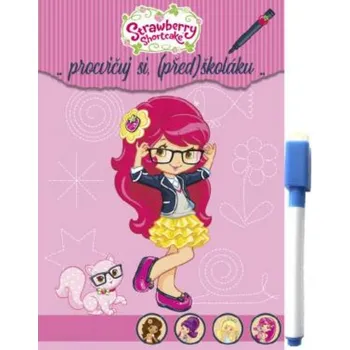 Sešit Procvičovací sešit stíratelný A4, Strawberry