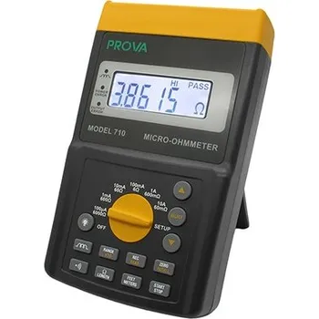 Revizní přístroj PROVA 710 - Mikroohmmetr