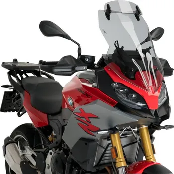 Puig Touring Windshield with Visor BMW F900 XR (20-25) Kouřová (H)