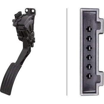 Čidlo automobilu Senzor, poloha akceleračního pedálu HELLA 6PV 010 946-351