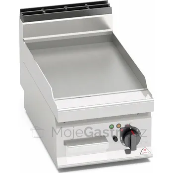 Kuchyňský gril Grilovací hladká plotna Bertos E7FL4BP