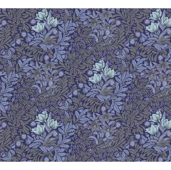 Tapeta A.S. Création | Vliesová tapeta na zeď ART OF EDEN 39057-1 | 0,53 x 10,05 m | modrá + Modrá vliesová tapeta na stěnu 390571 v rozměru 0,53 x 10,05 m