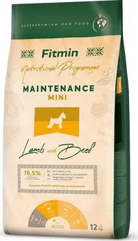 Krmivo pro psa Fitmin Maintenance Adult Mini Lamb/Beef