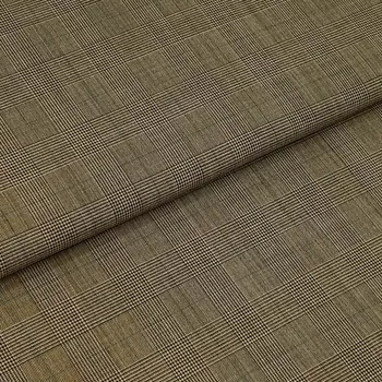 Oblekovka béžovohnědá, káro š.150