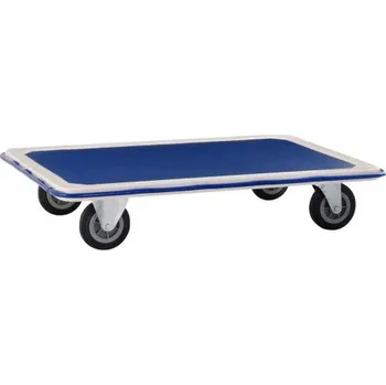 Plošinový vozík bez rukojeti 735 x 470 mm modrý