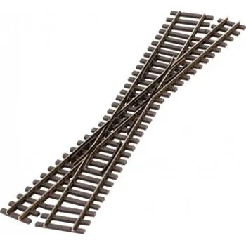 Modelová železnice H0m/H0 - křižovatka