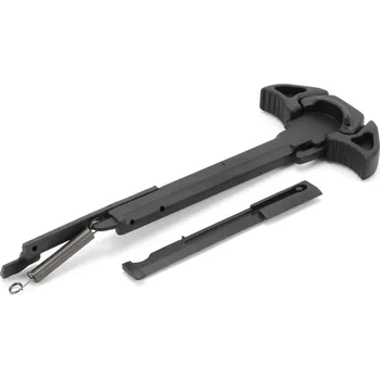 E&C Oboustranná kompletní natahovací páka závěru pro M4 - černá