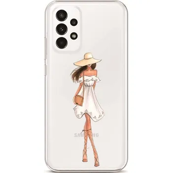 Pouzdro na mobilní telefon Kryt Samsung A23 5G Lady 5 (obal neboli pouzdro na Samsung A23 5G)