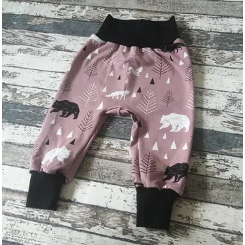 Yháček Rostoucí tepláčky Yháček, Lesní zvěř na starofialové Velikost: 62