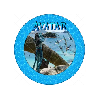 Jedlá dekorace na dort AVATAR 2 pozoruje, VARIANTA Jedlý papír 1664