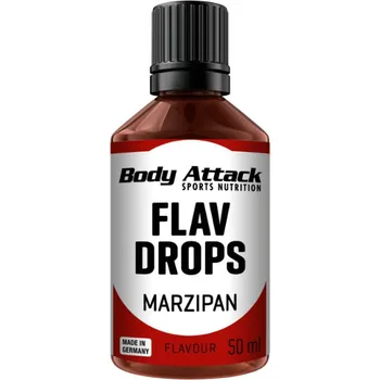 Sladidlo Body Attack Flav Drops příchuť Marcipán - Body Attack, 50 ml