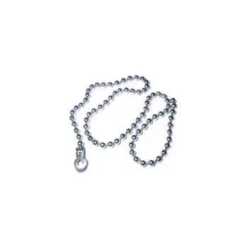 Sifon HARTMAN Kuličkový chromový řetízek s 2 očky, umyvadlo - 25 cm