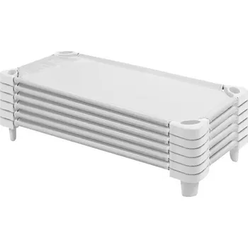 Plastová postýlka šedá