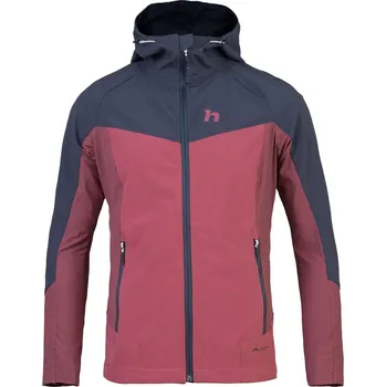 Dámská softshellová bunda Bunda Hannah Pulla II India ink/baroque rose 40
