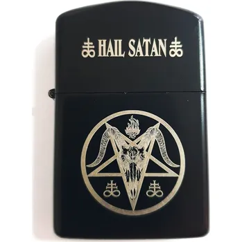 Vojenské psí známky Zapalovač - Pentagram Goat