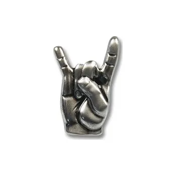 PROMEX Odznak (pins) 22mm Rock-Hand (paroháč)