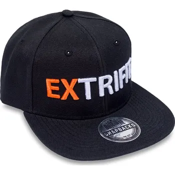 Extrifit Kšiltovka černá rovný kšilt