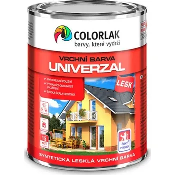 univerzální barva Colorlak Univerzál SU2013/7550 oranžová návěstní 0,6 l