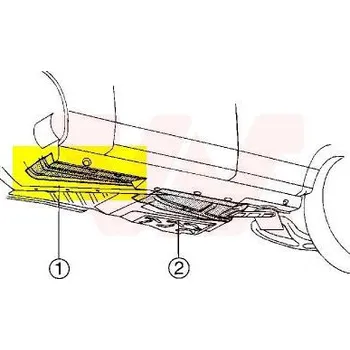 Příslušenství karosérie Dno karosérie VAN WEZEL 3010386