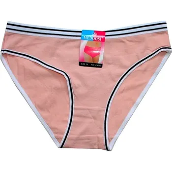 Dámské kalhoty Dámské kalhotky do boků, jednobarevné 25635 růžové