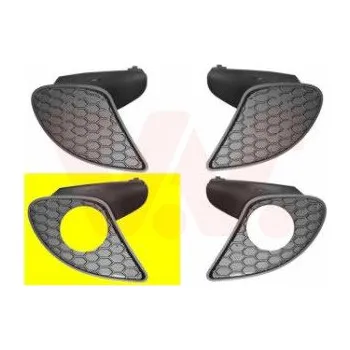 Nárazník Větrací mřížka, nárazník VAN WEZEL 0148594