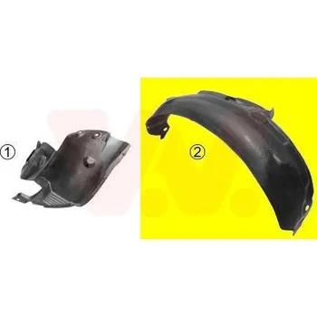 Příslušenství karosérie obložení, dutina kola VAN WEZEL 4339435