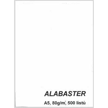 Papír Papír xerografický A5 bílý Alabaster 80g Krpa Form