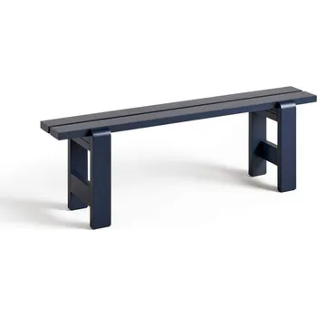 Zahradní lavice HAY Lavice Weekday 140 cm, steel blue