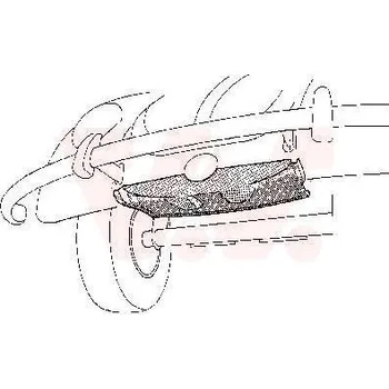 Příslušenství karosérie Úložná vana rezervy VAN WEZEL 5801.67