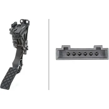 Čidlo automobilu Senzor, poloha akceleračního pedálu HELLA 6PV 008 495-711