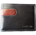Pánská kožená peněženka Sendi Design Morgan černá B-012 black