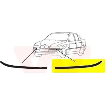 Lišta světlometu VAN WEZEL 0639515