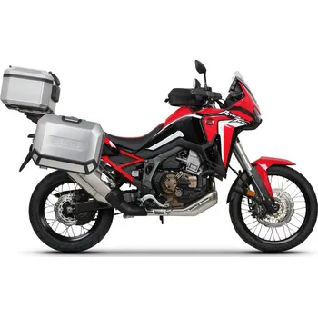 Motodoplněk Kompletní sada hliníkových kufrů SHAD TERRA, 48L topcase 36L/47L boční kufry, včetně montážní sady a plotny SHAD HONDA CRF 1100 Africa Twin 130.kitTERRAbig48-2