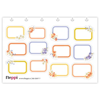 samolepka Fleppi Červenec 2022 | arch 7