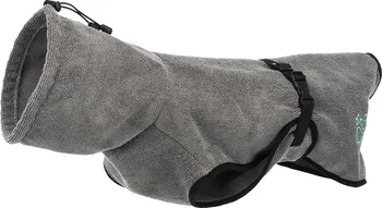 Obleček pro psa Trixie Župan pro psy 75 cm šedý