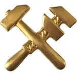 Originál AČR odznak pohonných hmot zlatý