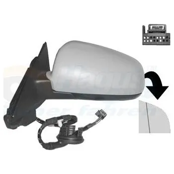 Auto zrcátko Vnější zpětné zrcátko VAN WEZEL 0332807