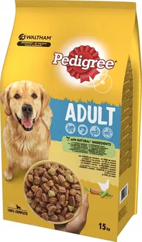 Krmivo pro psa Pedigree Dog Adult Chicken/Vegetable 15 kg