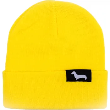 Čepice KAŠMIR zimní čepice Z12 all yellow