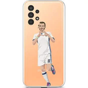 Pouzdro na mobilní telefon Kryt Samsung A13 silikon Fotbalista 2 (obal neboli pouzdro na Samsung A13)