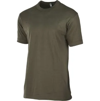 Pánské tričko Bundeswehr triko krátký rukáv BW STYLE ZELENÉ vel.7